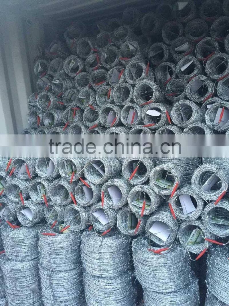 16gauge Double Twist Barbed Wire 100m/200m/500m/roll