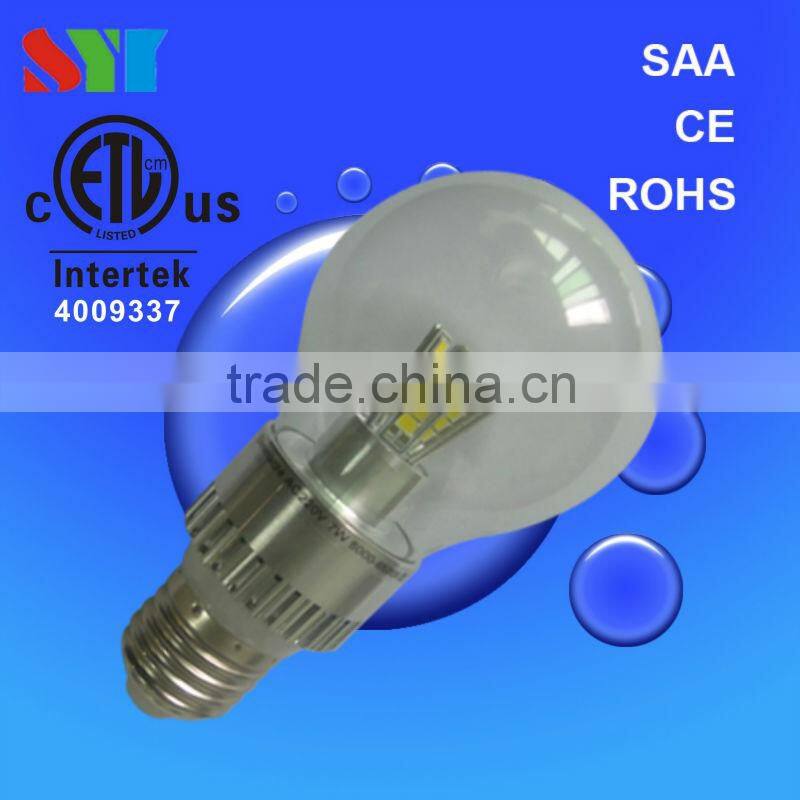 Dimmable flame tip clear or frost glass Led Candle Light Bulbs 3W 4W 5W 6W