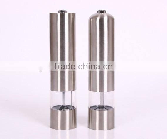 Good quality salt and pepper grinder set, pepper mill for wholesale