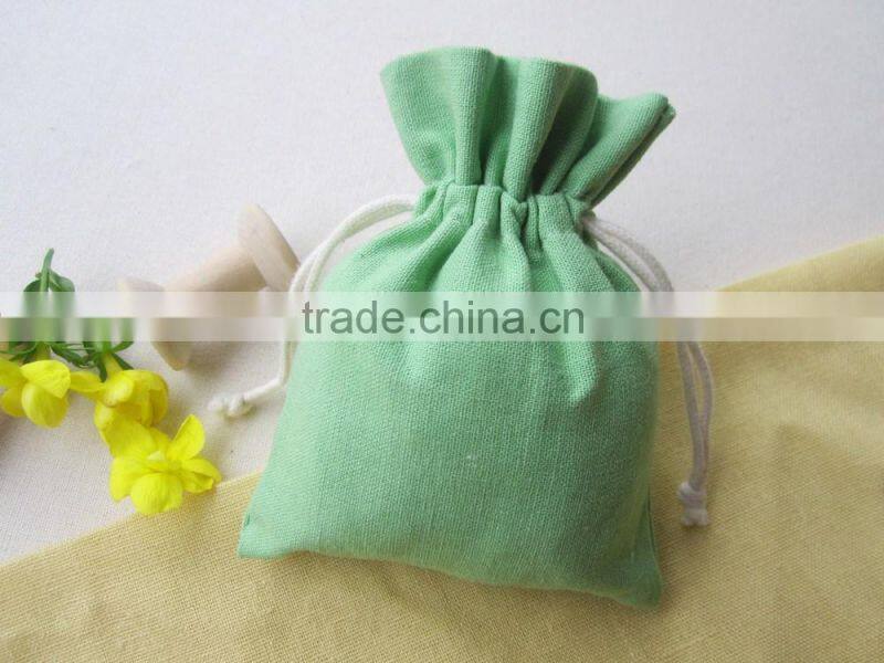 Quality top sell cotton denim school pouch