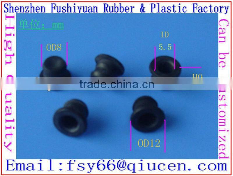 8mm silicone T shape plug Conical silicone rubber plug silicone plug rubber plug