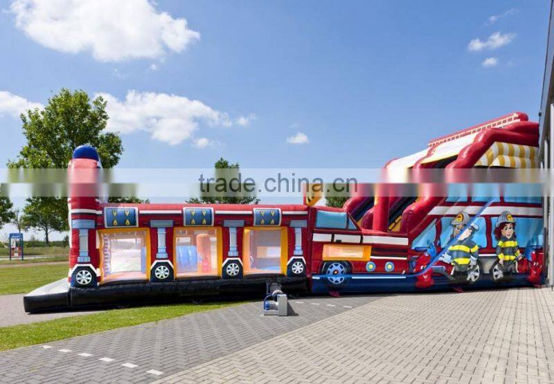 super large inflatable slide sale, superduty inflatable combi castle with slide for custom theme