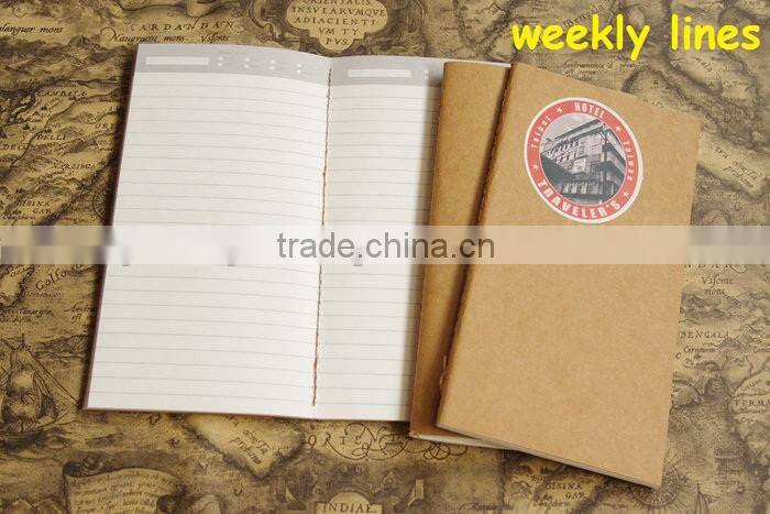 Cheap Craft Paper Notebook Wholesale/Pocket Notebook /A4 A5 A6 Notebook Diary