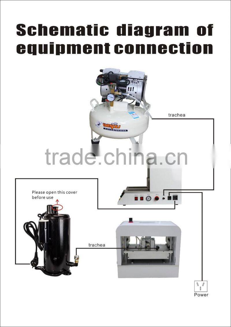 High quality OCA vacuum laminating machine for all cellphone repair lcd Refurbish machine