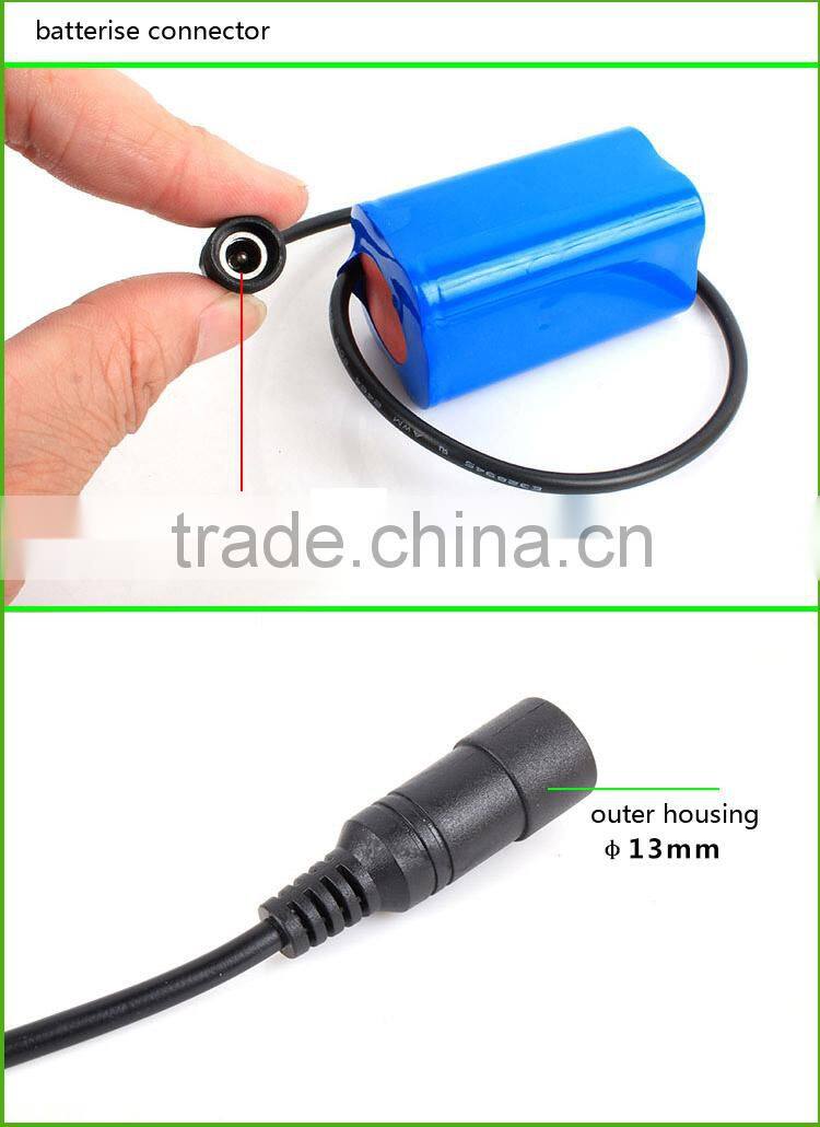 LiFePO4 18650 battery pack 14.8V 3.2Ah with PCM