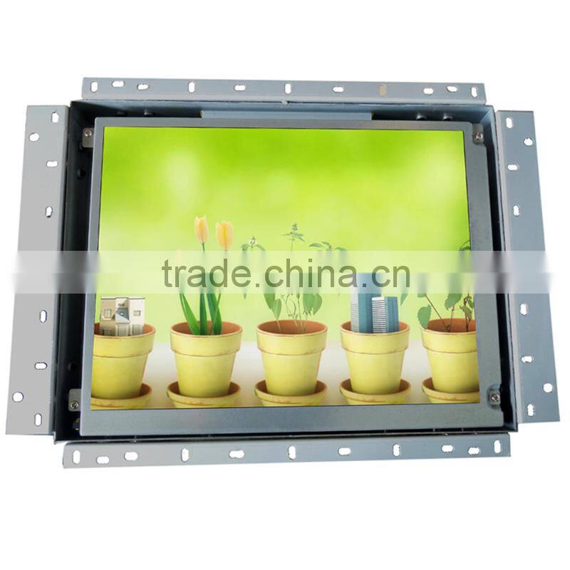 High Sale 5:4 Metal Case 1024*768 12inch TFT LCD Open Frame Monitor