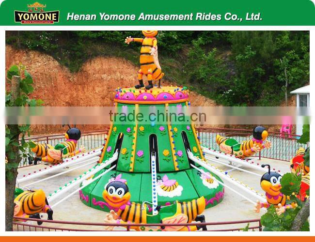 Shopping mall children games rotation bee park rides for sale