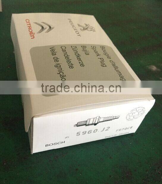 Spark plug A7RC for tractor, automobile, motocycle, industrial engine with Nickel plated housing preventing oxidation, corrosion