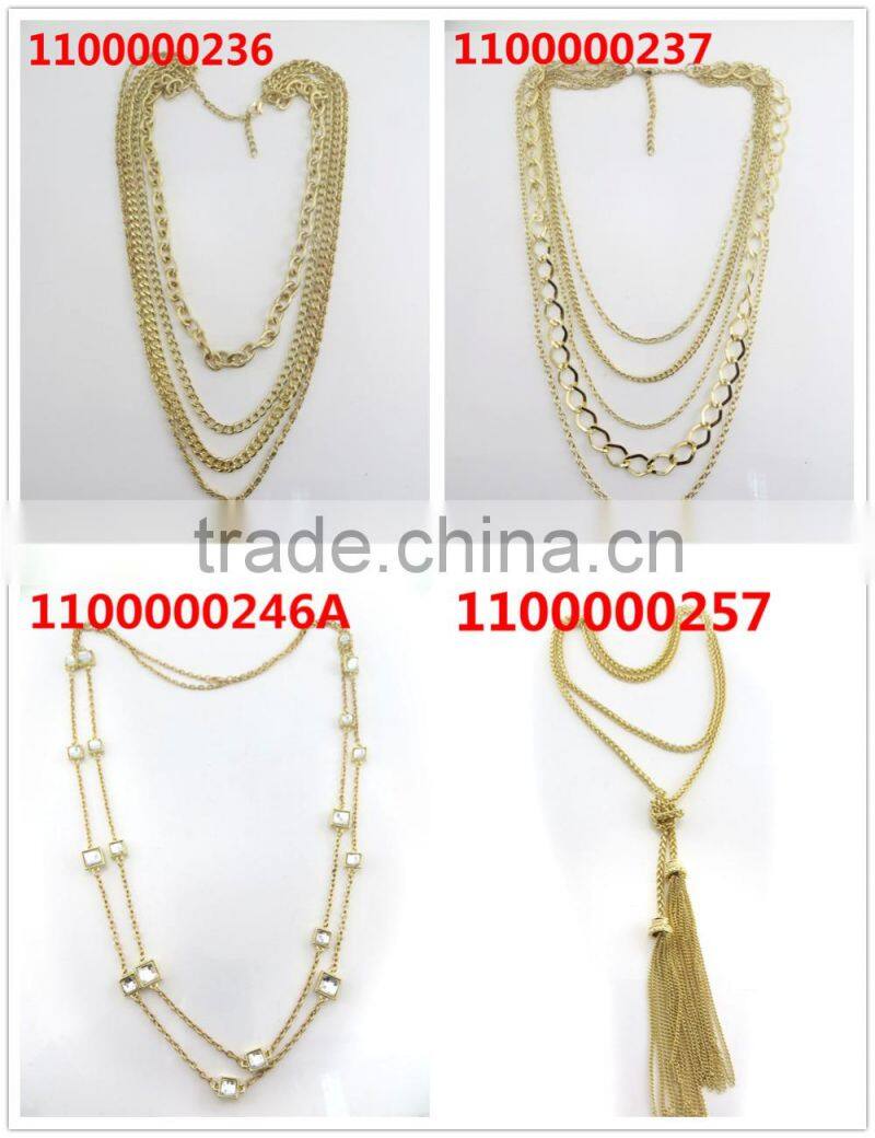 Newest design 22k gold kundan necklace set