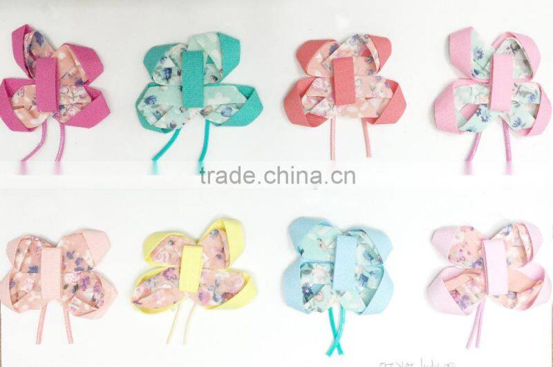 2.5" shabby trim , shabby chiffon rosette shabby flower for hair accessory