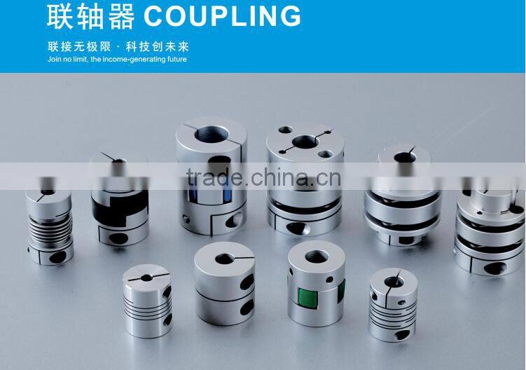 YUMO 10X10 Dia 50mm L 51 Cost-effective Single Disc Rotary Encoder aluminum alloy Couplings