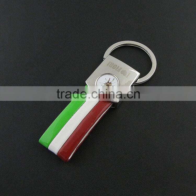Design Custom Leather Metal PU Fabric Keychains