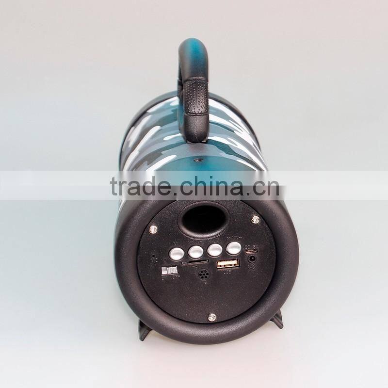 Factory price 8W remote control manual super bass bluetooth portable speaker