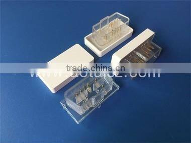 Right angle connector 12V/24V Voltage and OBD Case T Type obd2 bluetooth