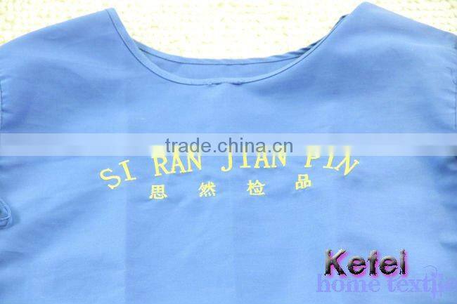 polyester checker's sleeveless work vest