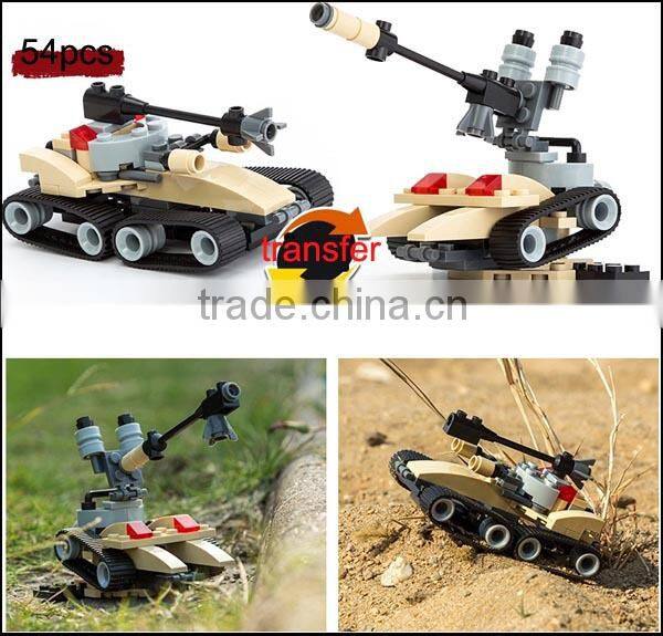 Children building block Military building plastic intelligent block 381pcs