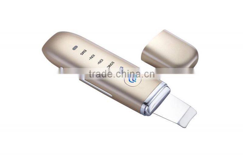 Electric face scrubber CosBeauty CB-015 popular portable exfoliator microcurrent new mini ultrasonic massage