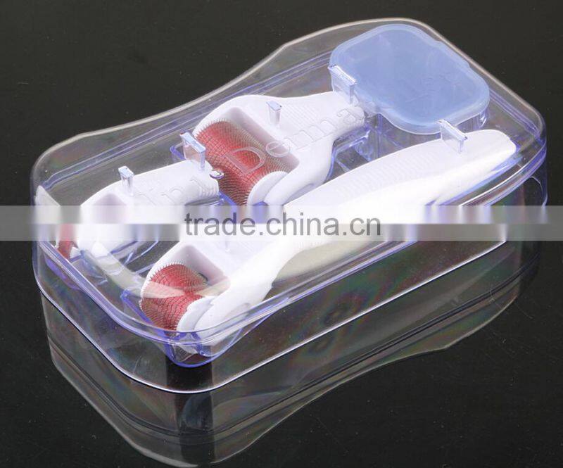 Best price titanium dermo roll 300/720/1200 needles with replcaeable roller