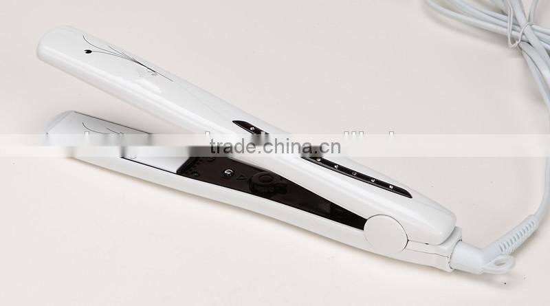 China Hair Straightener wholesale price 220v Professional flat iron pro nano titanium
