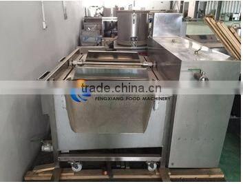 low cost double trough vegetable and fruit washing machine