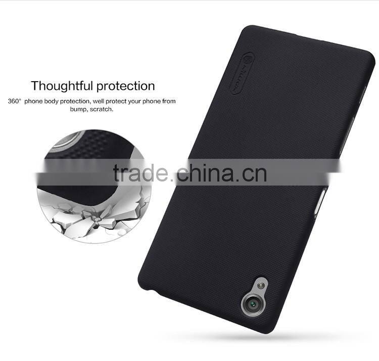 2016 ORIGINAL Nillkin Super Frosted Shield Case Back Cover For Sony Xperia X High Quality BACK COVER FREE LCD PROTECTOR INSIDE