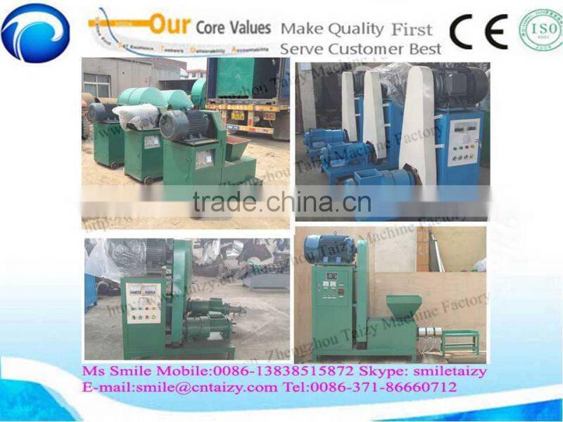 coal charcoal rods briquette making machine