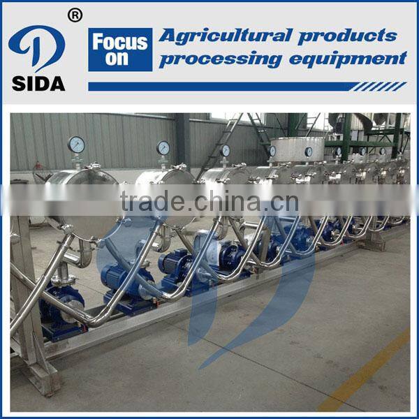 Wheat starch making line