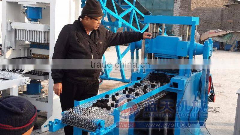 Long Burning Smokeless Natural Wood Hookah Charcoal Briquette Machine For Sale