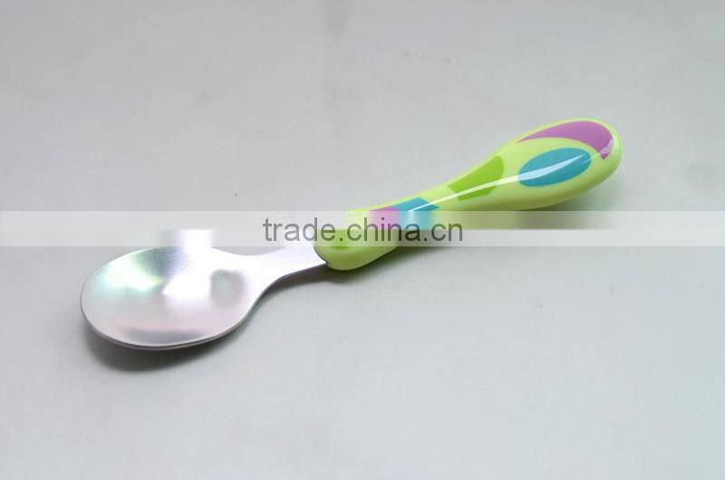 2016 new design FDA/LFGB cutlery set with abs handle, banquet tableware