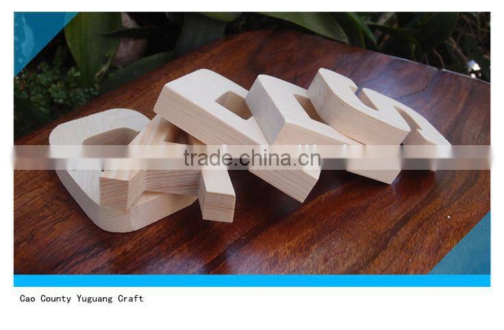 pine wooden letter "CARDS" for wedding decor