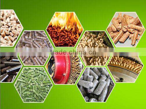 vertifical ring die straw / tree branches /agriculture /biomass wood pellet machine with automatic lubricating system