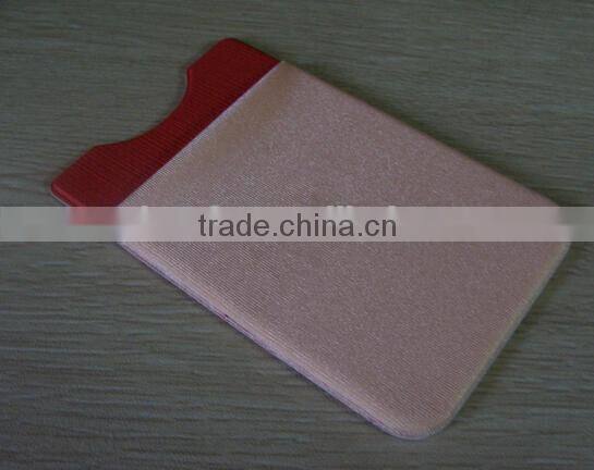 Cheap 3m sticker smart wallet mobile card holder