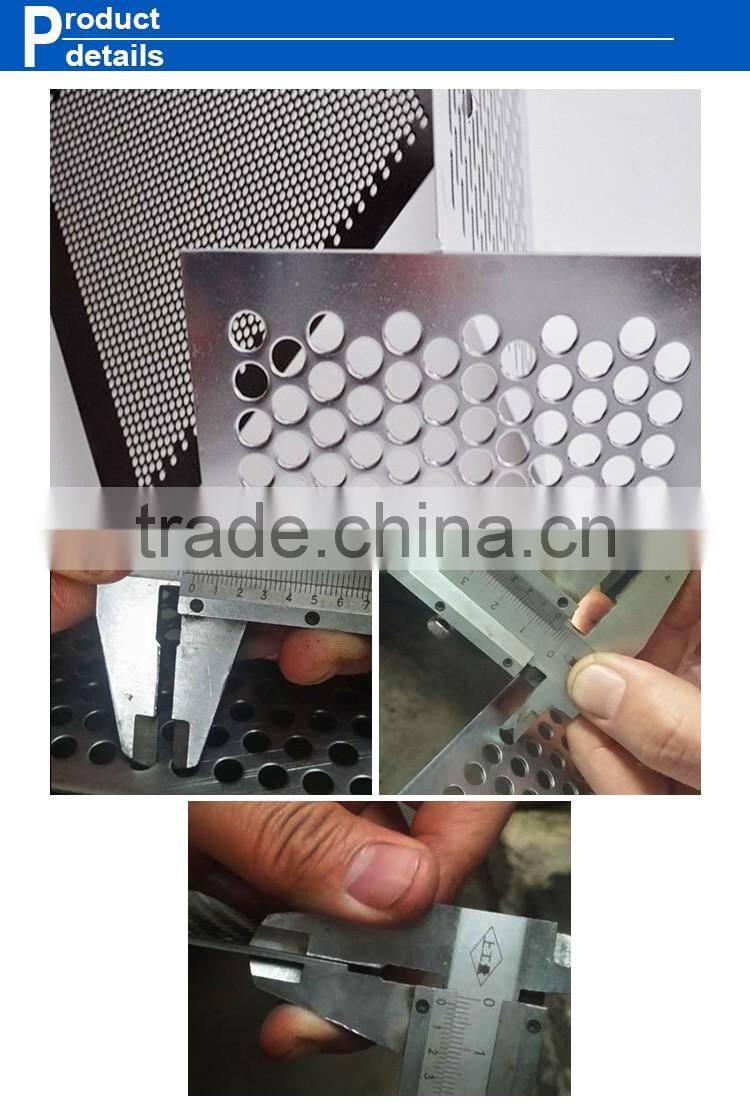 Smooth mesh cheap punching hole mesh panel