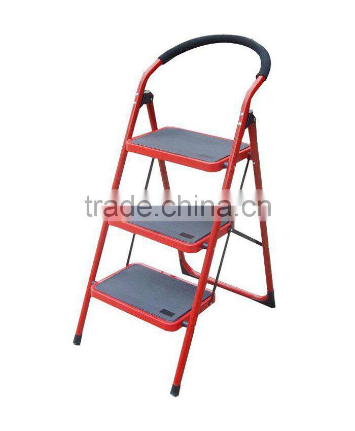 3 step house ladder with EN14183