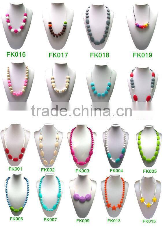 2017 latest design Color del arco Silicona Mordedor