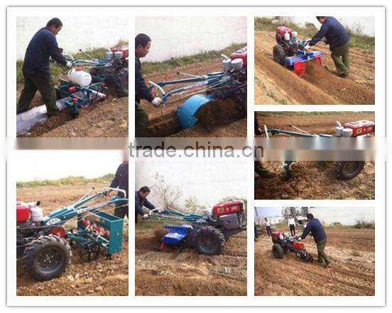 2015 hot sale 8-22hp diesel walking tractor