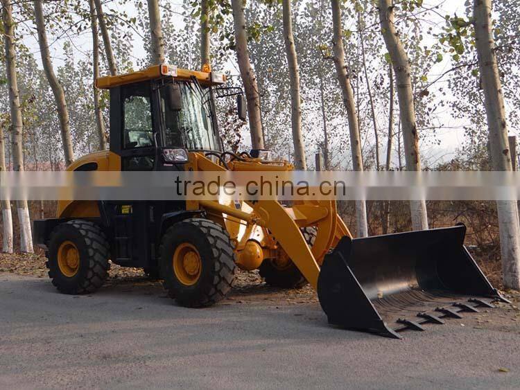 1.6T ZL16F with CE Certified, Europe Market, wheel loader with forks