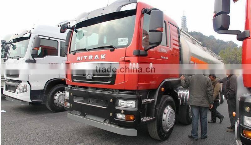Hot sell popular model Sinotruk transportation 340 hp oil tank truck for sale