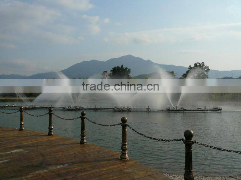 Large scale musical dancing fountain project