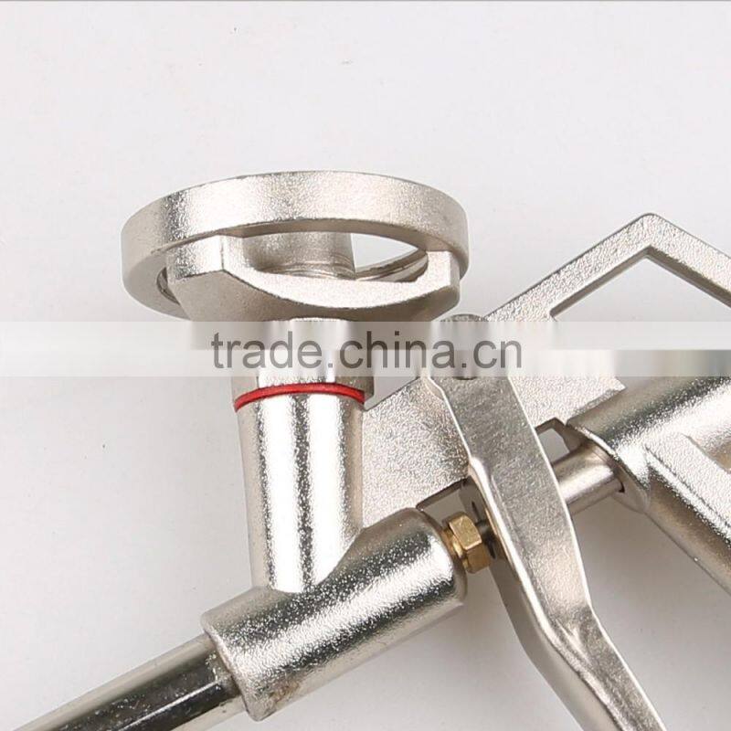 Aluminum alloy tornador foam gun for construction tool