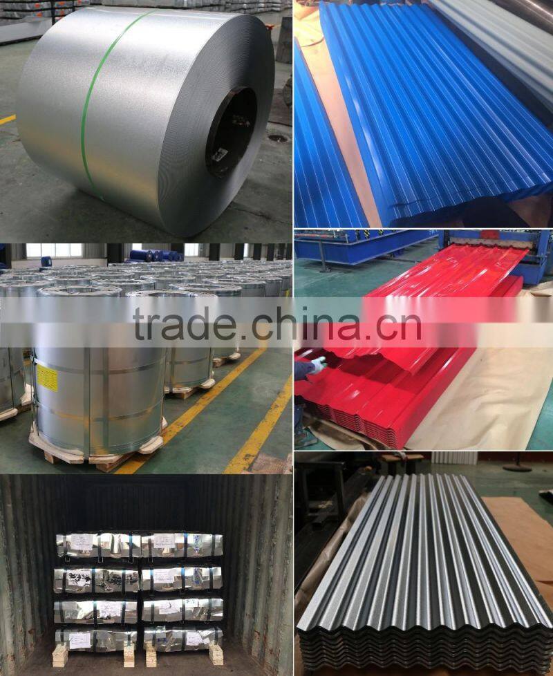 Aluzinc corrugated steel sheet roofing sheet
