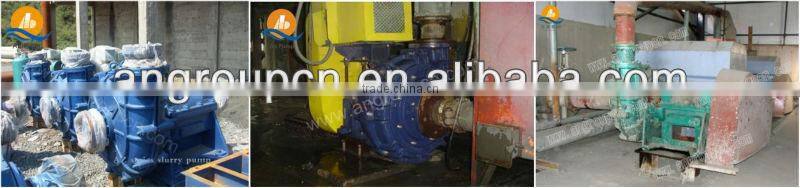 Horizontal Energy Saving anti abrasive centrifugal slurry pumps