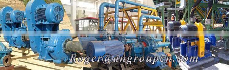high chrome heavy duty Centrifugal impeller instead of positive displacement slurry pumps