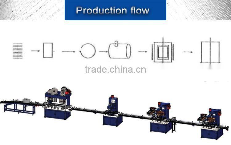 Yongxin 10-20L chemical paint tin can making machine/semi automatic chemical can making machine/Seam Welding Coating and Drying