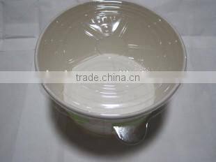 customized disposable clear plastic bowl lid