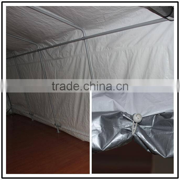 good quality waterproof fabric car gazebo 12'x20'