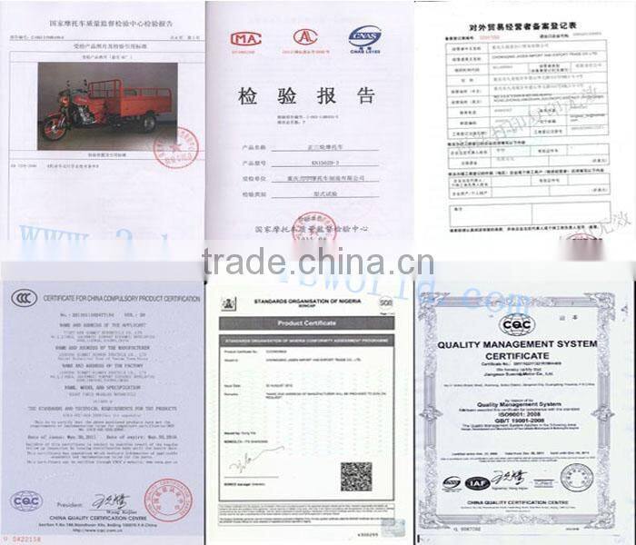 lifan trike motorcycle water cooled 3 wheel cargo truck price/dump truck for sale