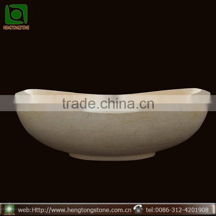 Bathroon Yellow Marble Bathtub Price