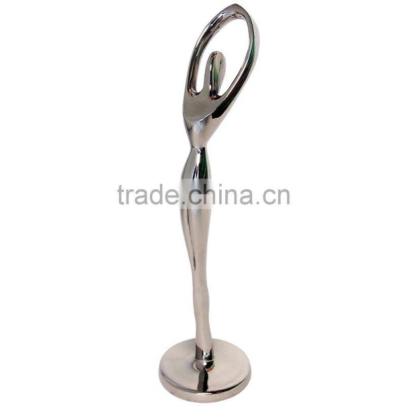 Beautiful Dancing Couple Figurine Aluminum Home Decoration Gift Item Figurine