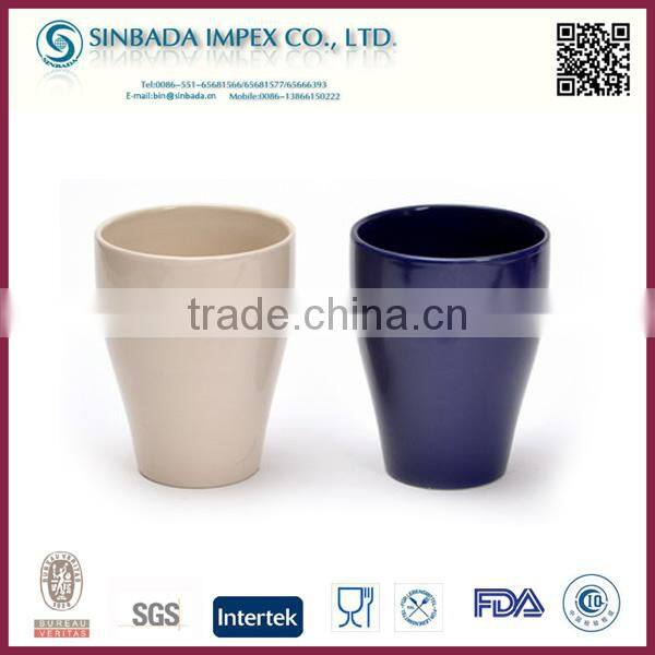 P1306CA Ceramic Cheap Bright Color Flower Pot For Garden